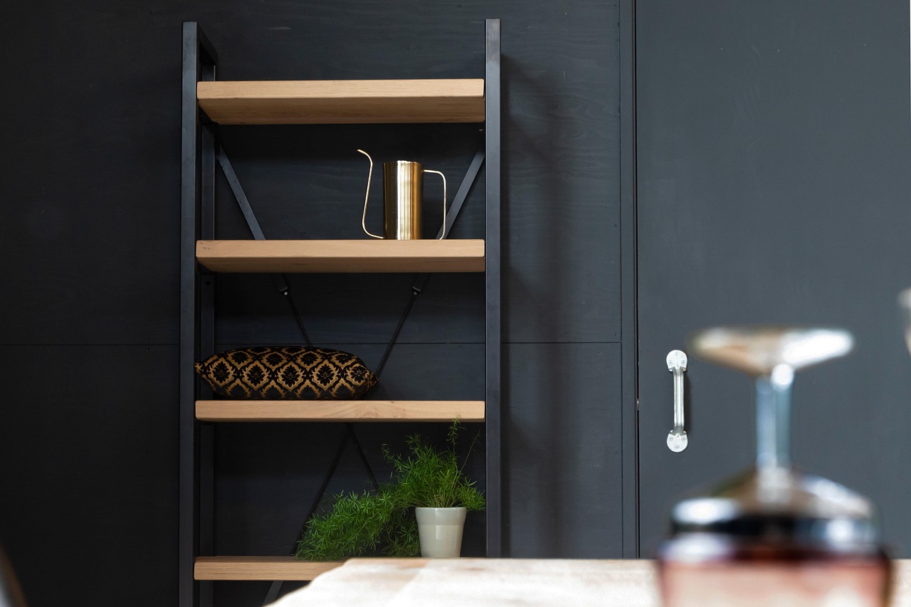 shelf, closet, cabinet frame, interior, living room, furniture